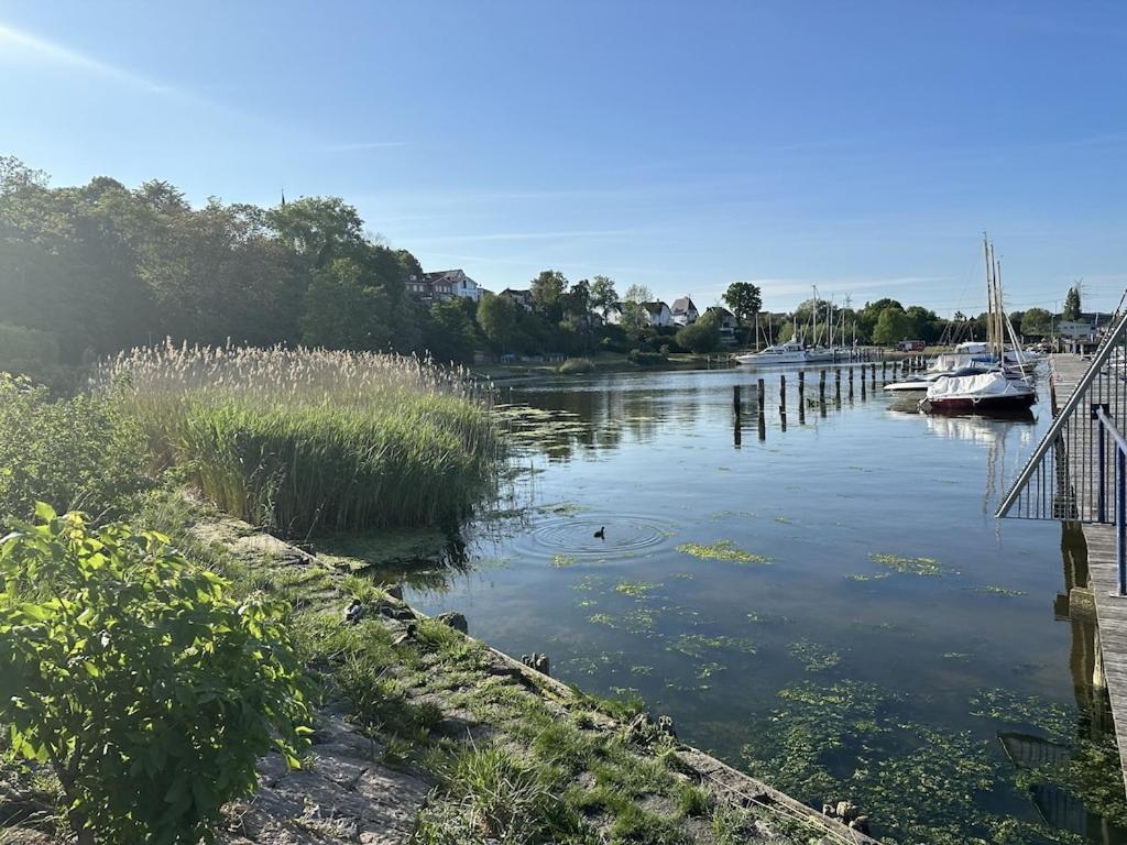 Urlaub In Einer Historischen Wassermuehle An Der Trave 뤼베크 외부 사진